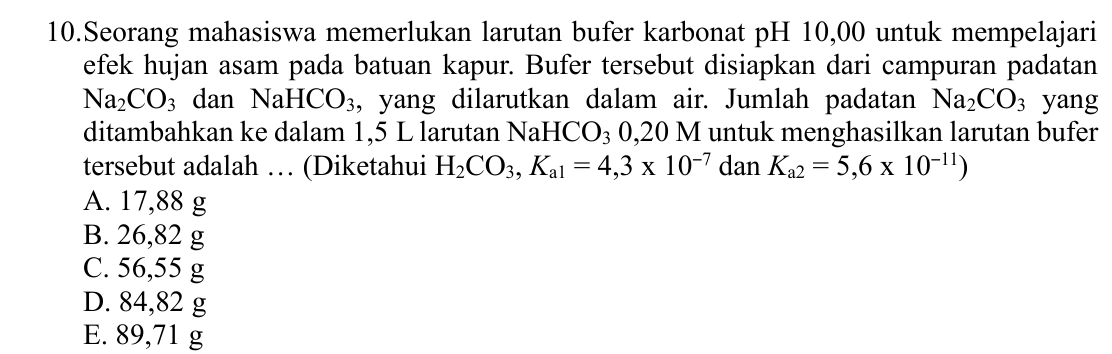 Soal 10 asli